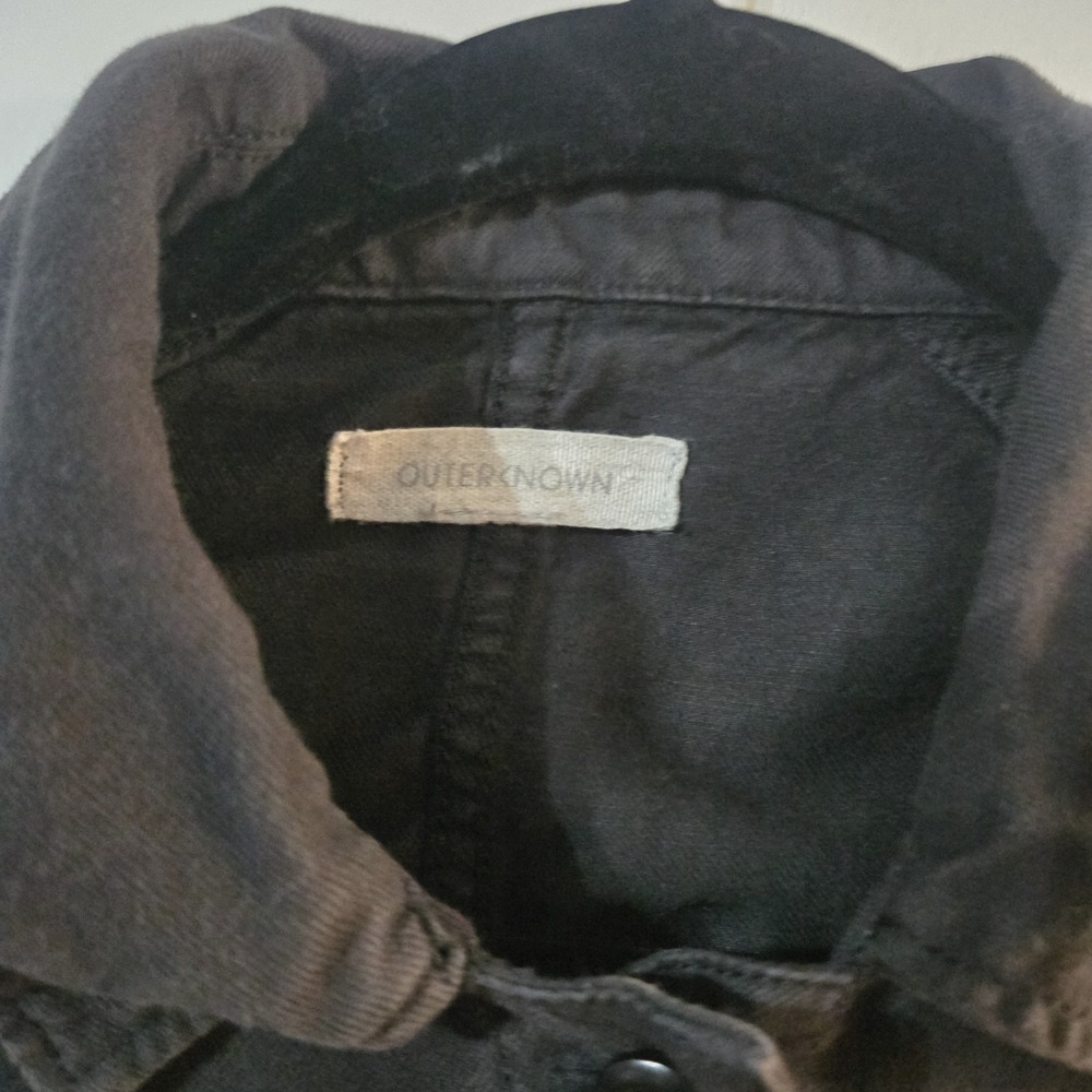 Outerknown XS Utility Zip-up Coveralls Organic Cotton Linen Unique Patch - Picture 4 of 10